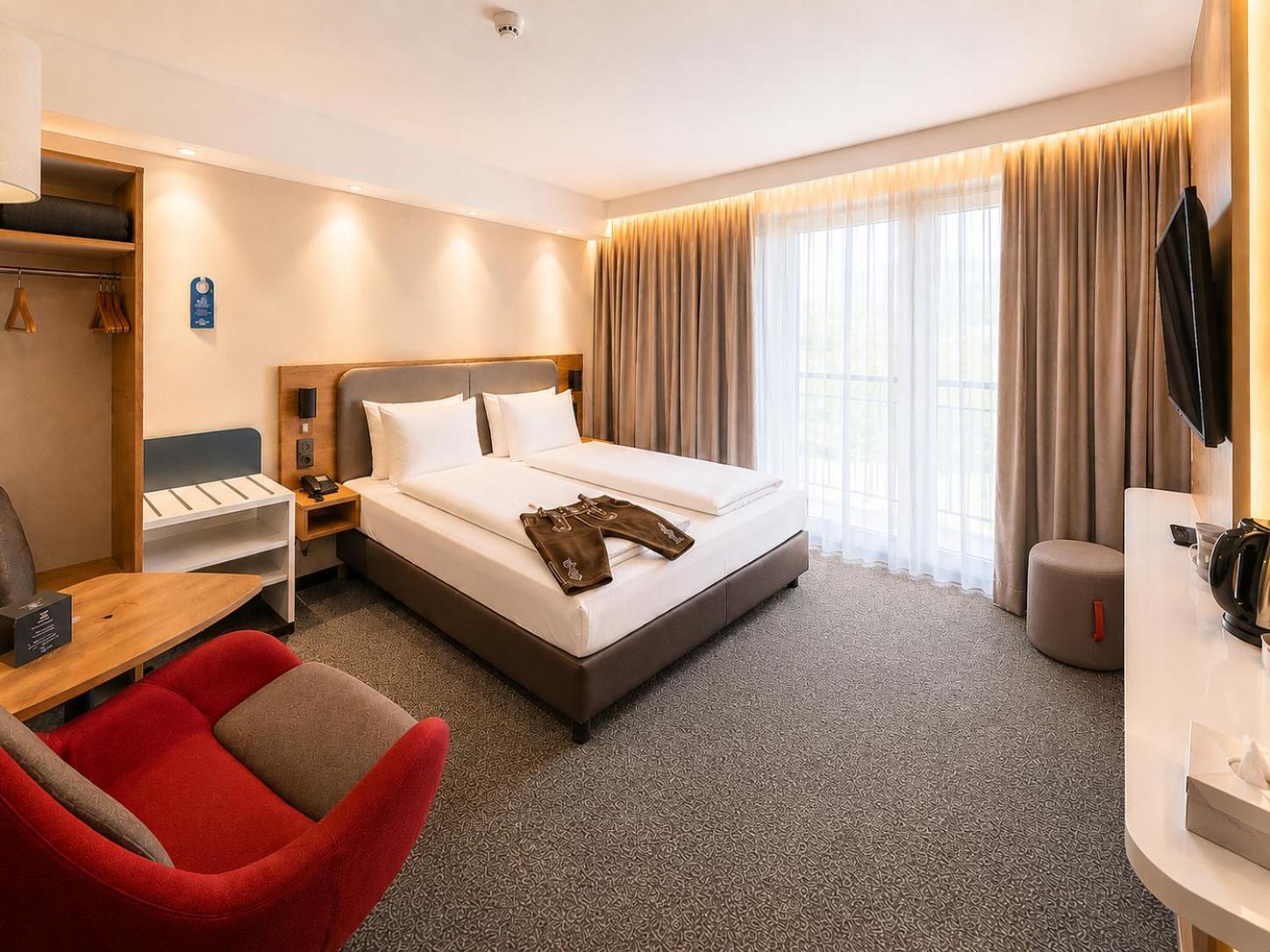 Standard Zimmer mit Queensize-Bett - Barrierefrei